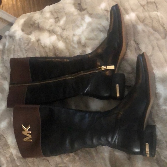 Michael Kors two toned zip up  boots 7 - Picture 5 of 7